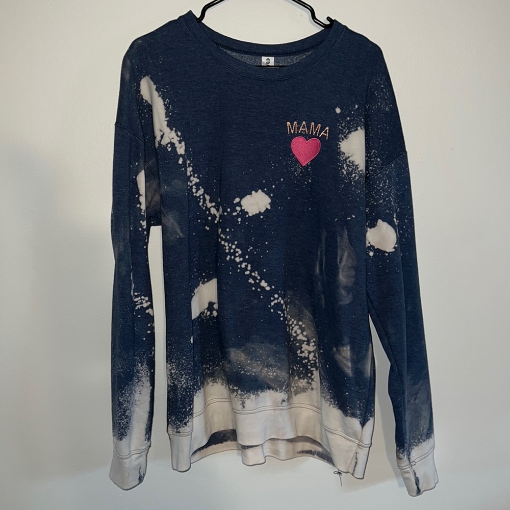 Mama Bleached Pullover